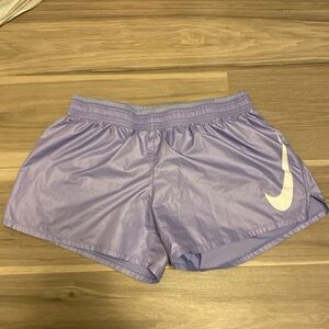 Lavender Nike Athletic Shorts